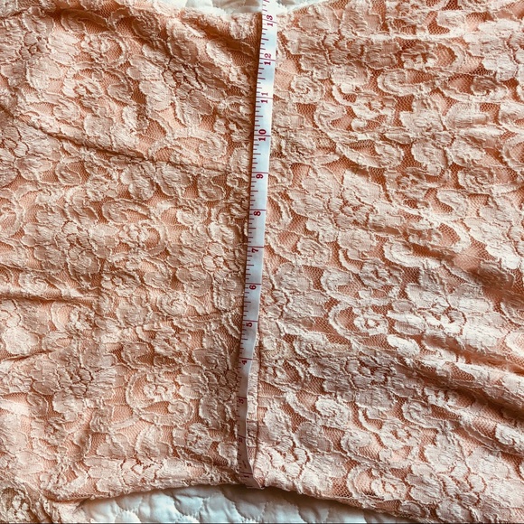 Ina Pink lace overlay dress - Picture 3 of 8